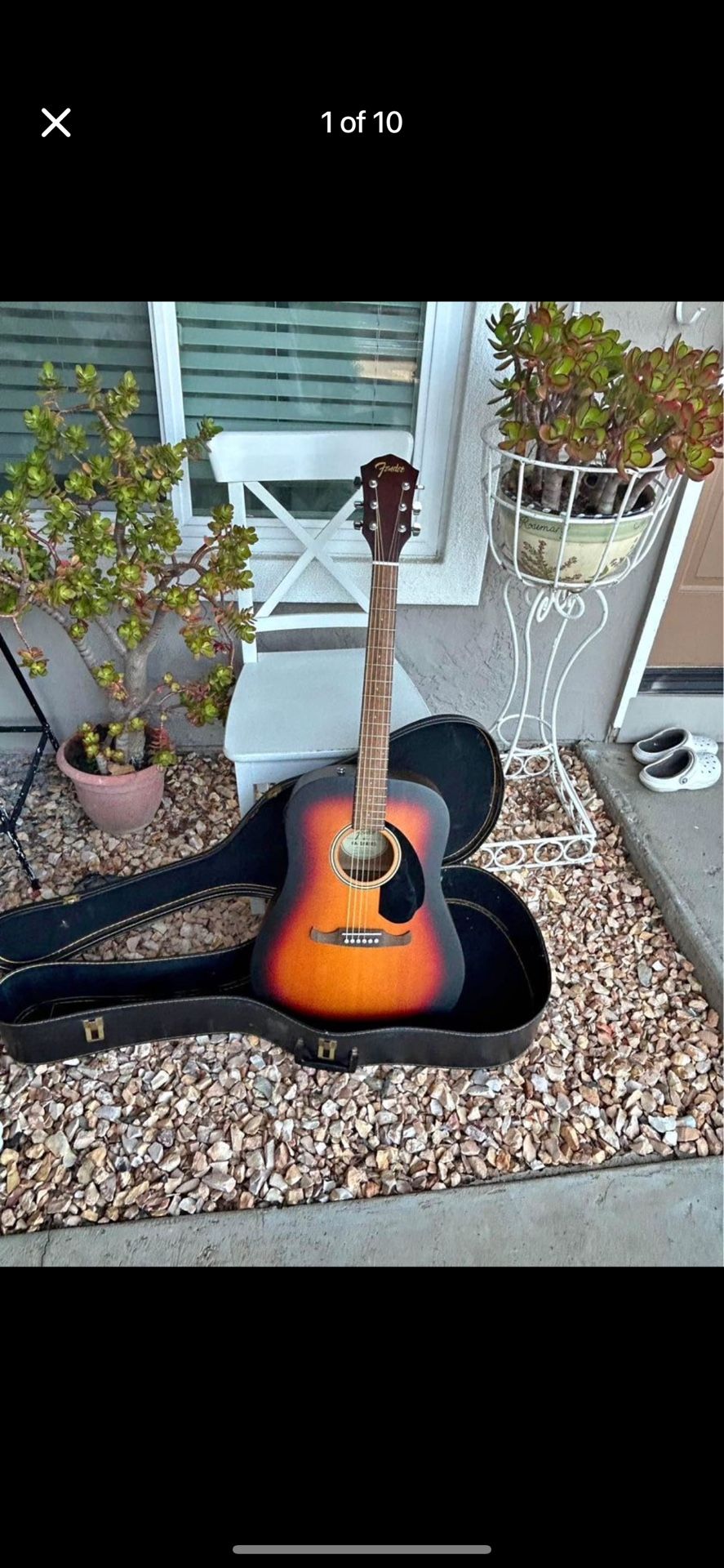 Fender FA-125CE Dreadnought Acoustic-Electric Guitar Sunburst ❤️❤️❤️❤️