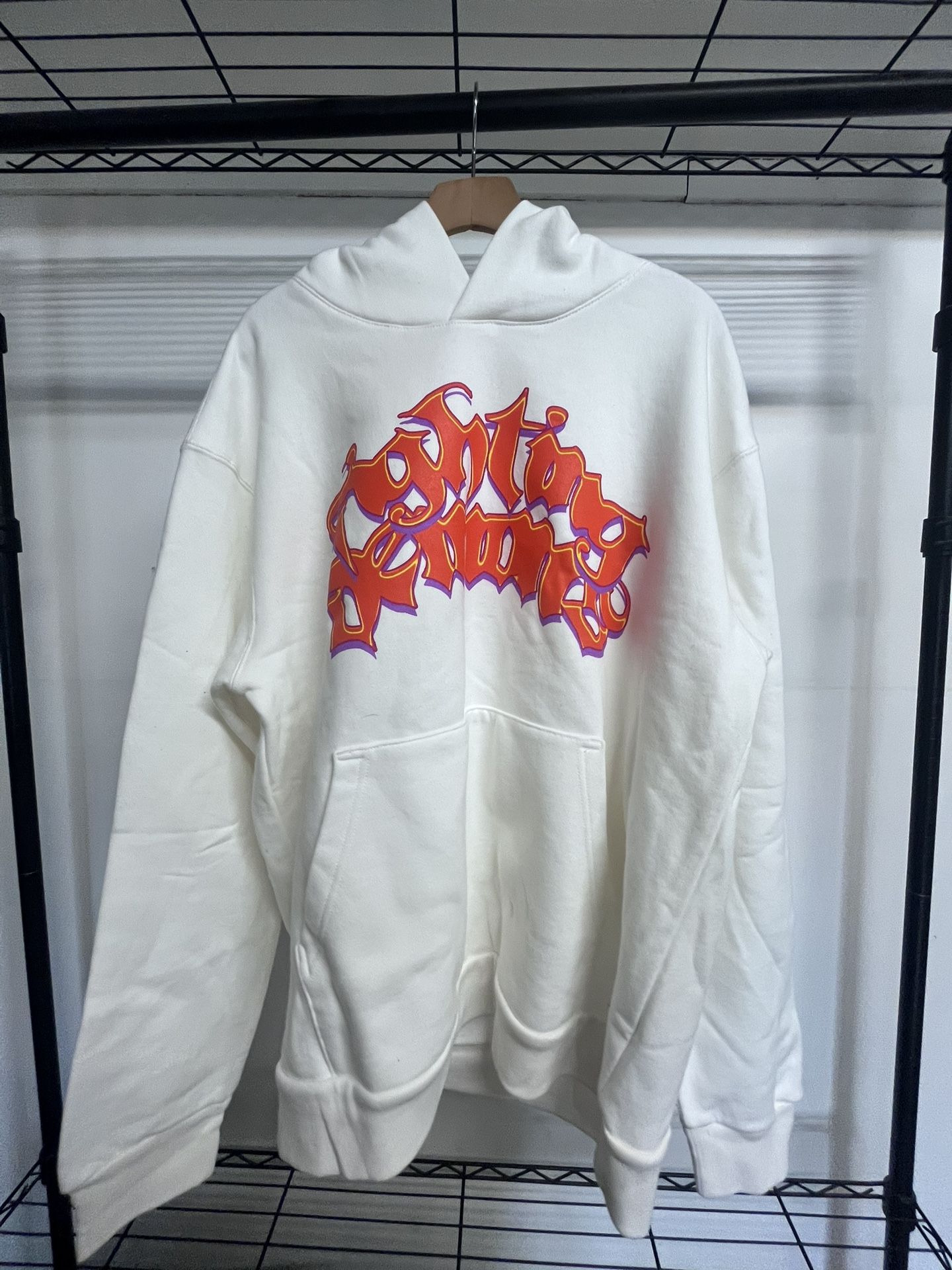 Juice Wrld x Vlone Neon Sweatshirt White