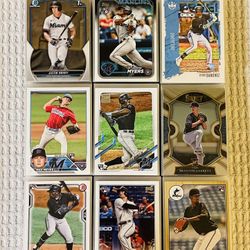Miami Marlins 415 Card Baseball Lot! Rookies, Prospects, Parallels, Short Prints, Variations & More!