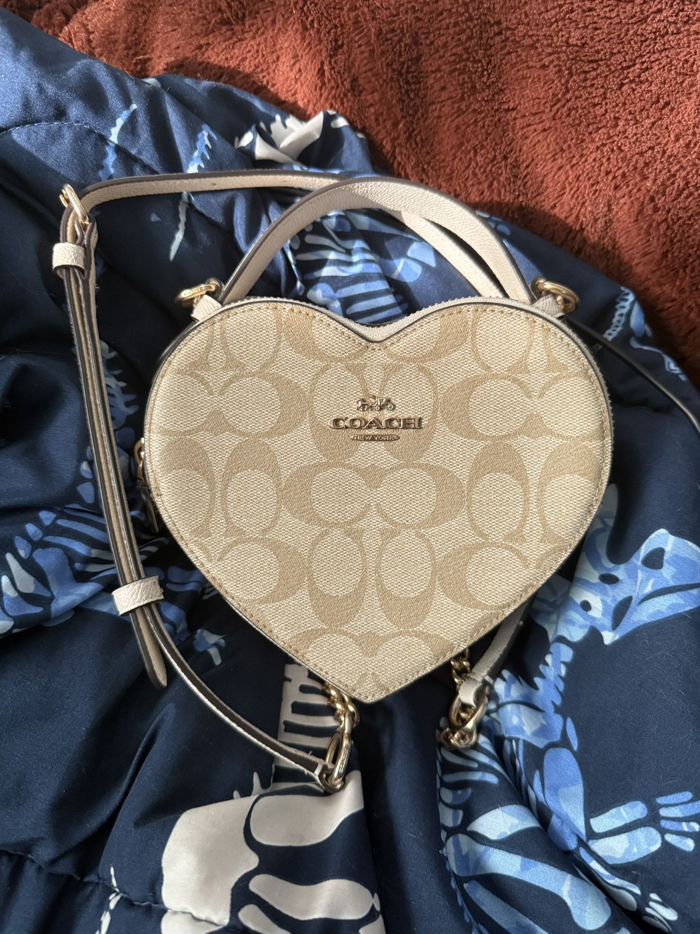 Coach Heart Purse