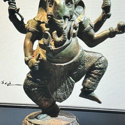 Statue of Dancing Ganesha