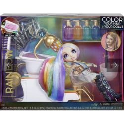 New Rainbow High Salon Color Hairs Style 