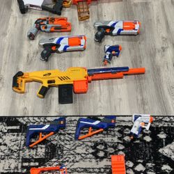 Nerf guns/parts