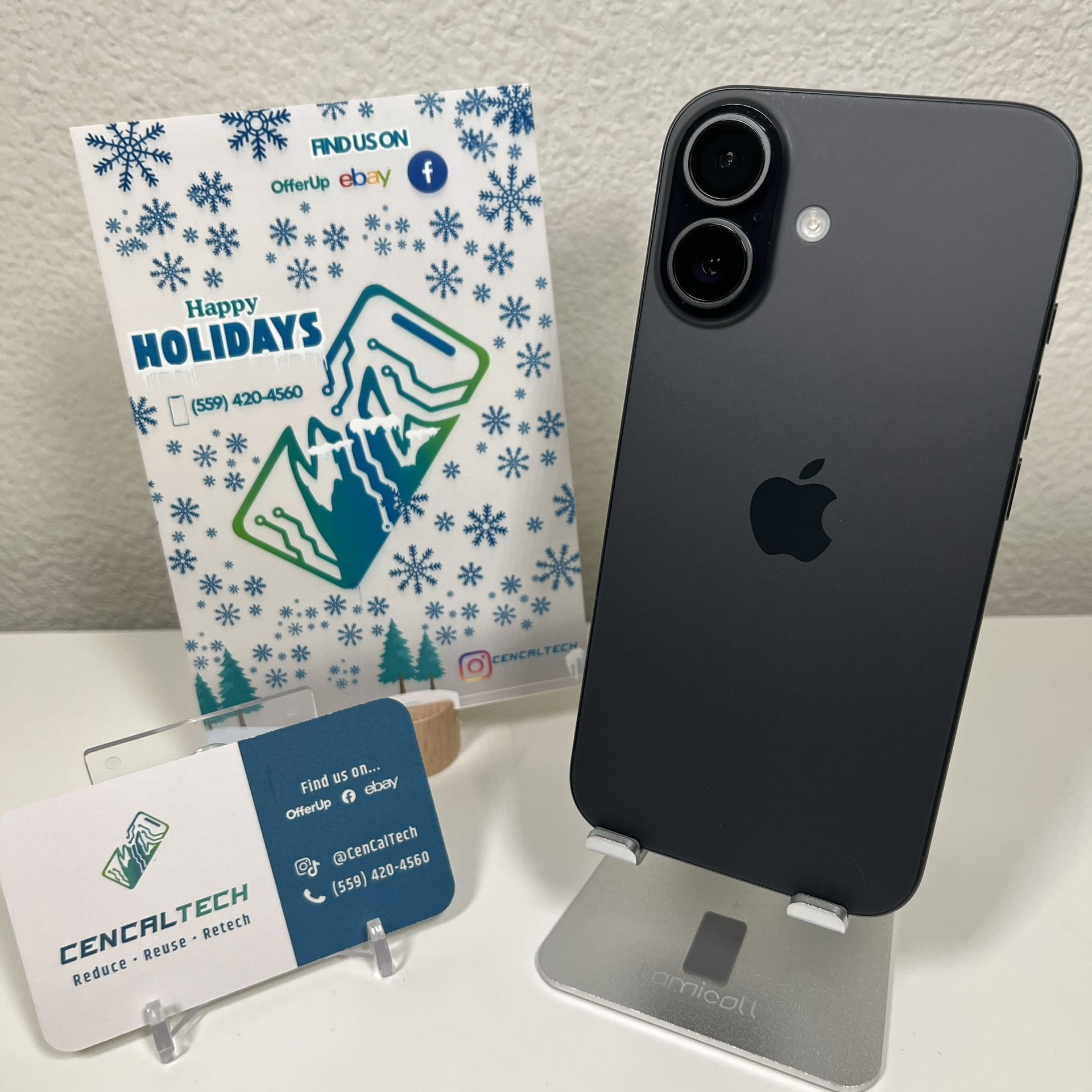 iPhone 16 128gb Unlocked 100% 🔋 Health In Excellent 8/10 Condition