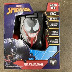 NWT Spider-Man RC Flip Car