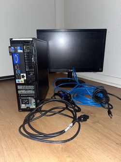 LG PC and monitor