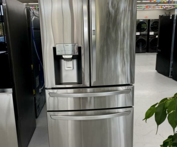 French 3 Door Refrigerator-OPEN BOX-Free Del & Install within 20 miles