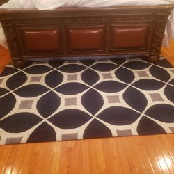 Two Navy  Rugs