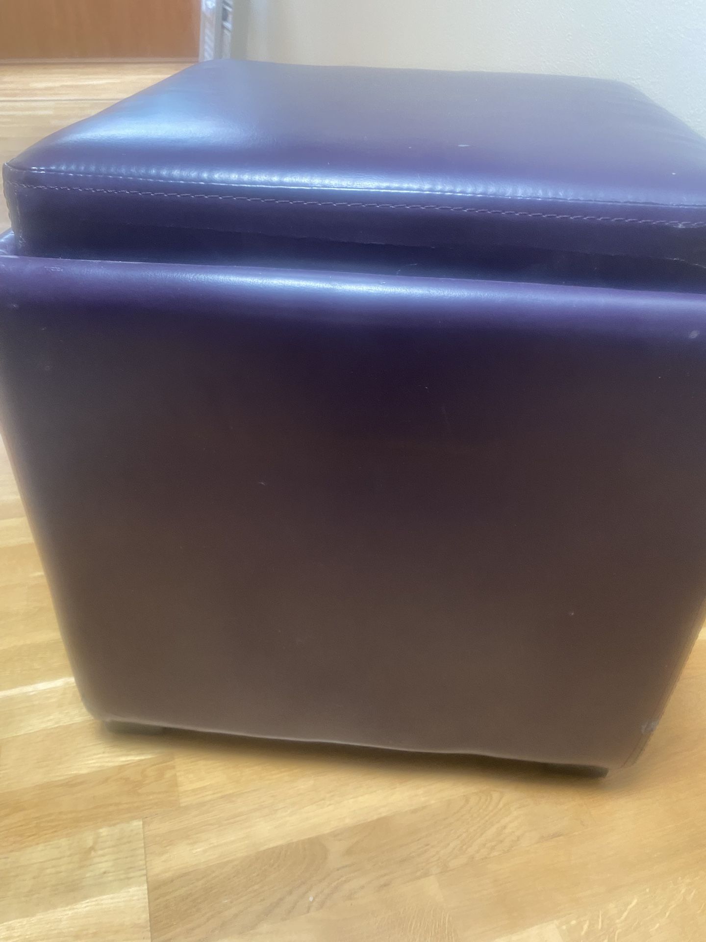 Purple Footstool!