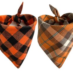 Fall Dog Bandanas (2 )