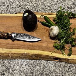 Mezquite cutting board