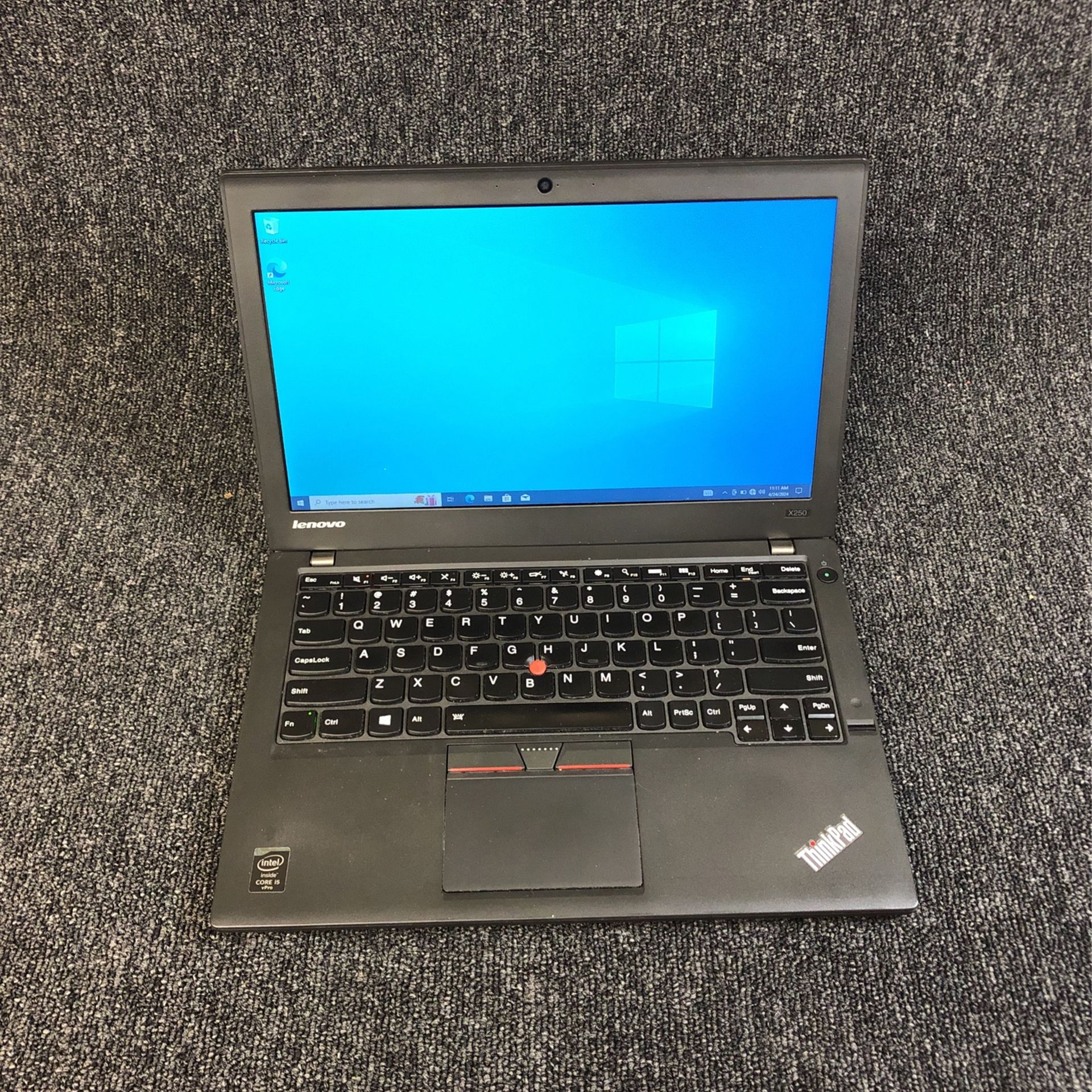 #2 Lenovo Thinkpad X250 I5-5300 Win 10 Pro 8 Gb Ram 240 Gb Ssd 30 Day Warranty!!