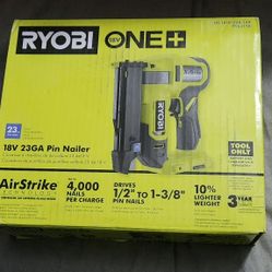 Ryobi 23G Pin nailer