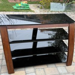 TV Stand And Sound System Shelves - Magnolia Signature 