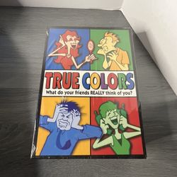 True Colors Board Game 2005 What do Your Friends Really Think Adult Party Game 