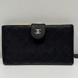 Chanel Leather Long Wallet