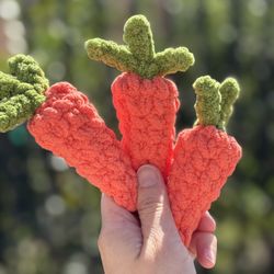 Crochet Carrots 🥕 Handmade 🧶 Crochet 🧶 Plushies 