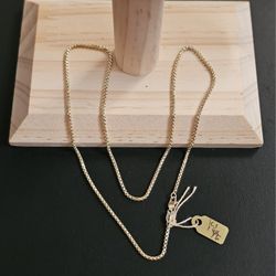 14k Gold Necklace 16 Inch