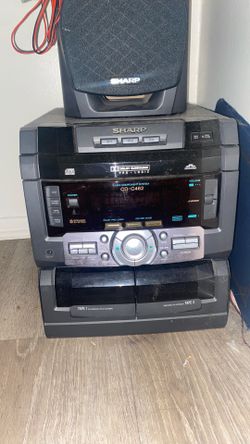 Sharp Dolby surround radio whole set