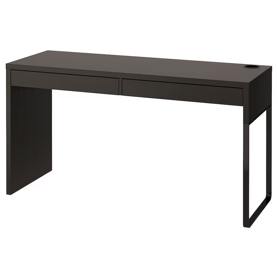 Ikea’s Micke Black-brown Desk With 2 Drawers