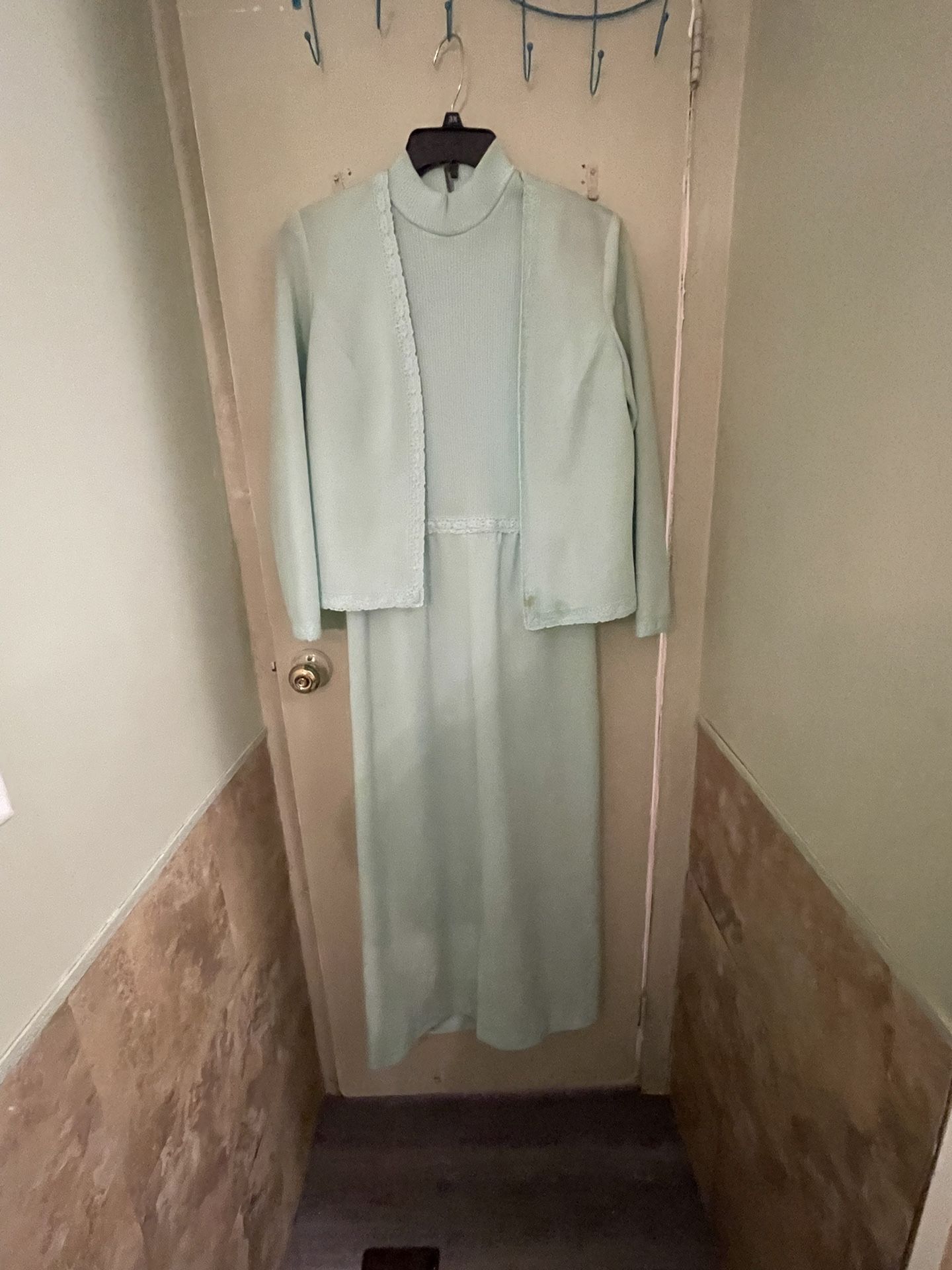 Vintage Alison Ayers Original 70’s Dress w jacket size 14