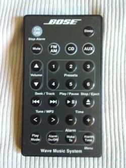 BOSE REMOTE CONTROL ORIGINAL SYSTEM SOUND