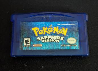 Pokemon Sapphire Version Authentic