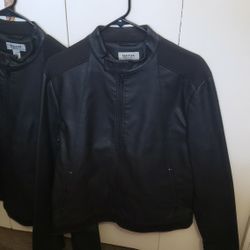 Matching Kenneth Cole Leather Jackets.  Medium And Large.  $150. Pickup In Oakdale 