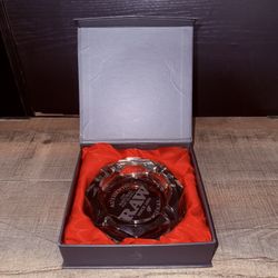 New Glass ashtray