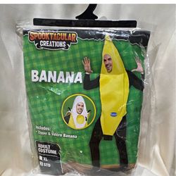 Spooktacular Creations Adult Banana Costume STD ( one size fits all) Halloween