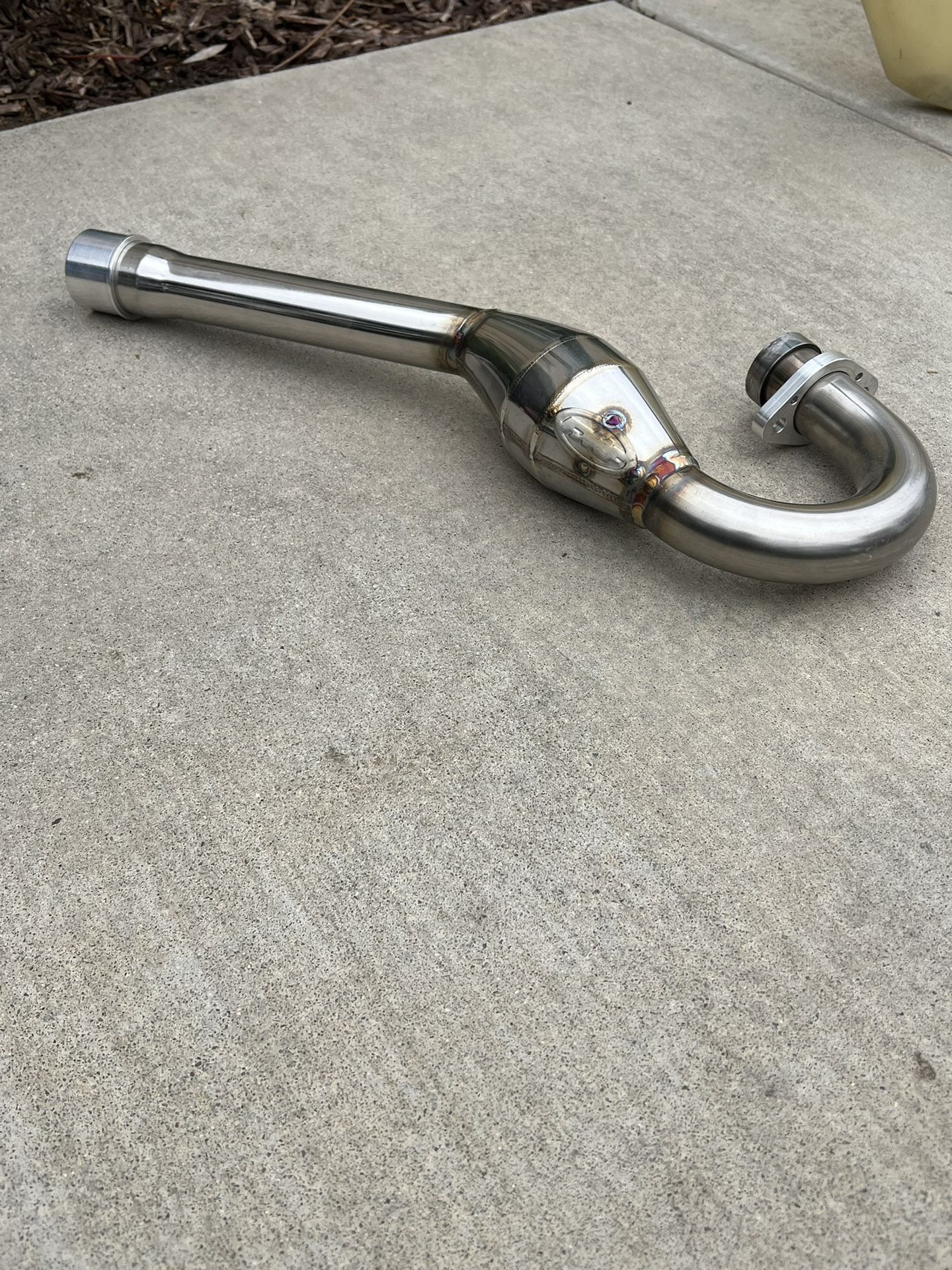 2004 crf 250 fmf pipe new