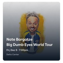 Nate Bargatze: Big Dumb Eyes World Tour