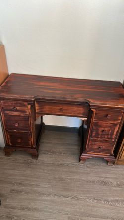Cherrywood desk $80