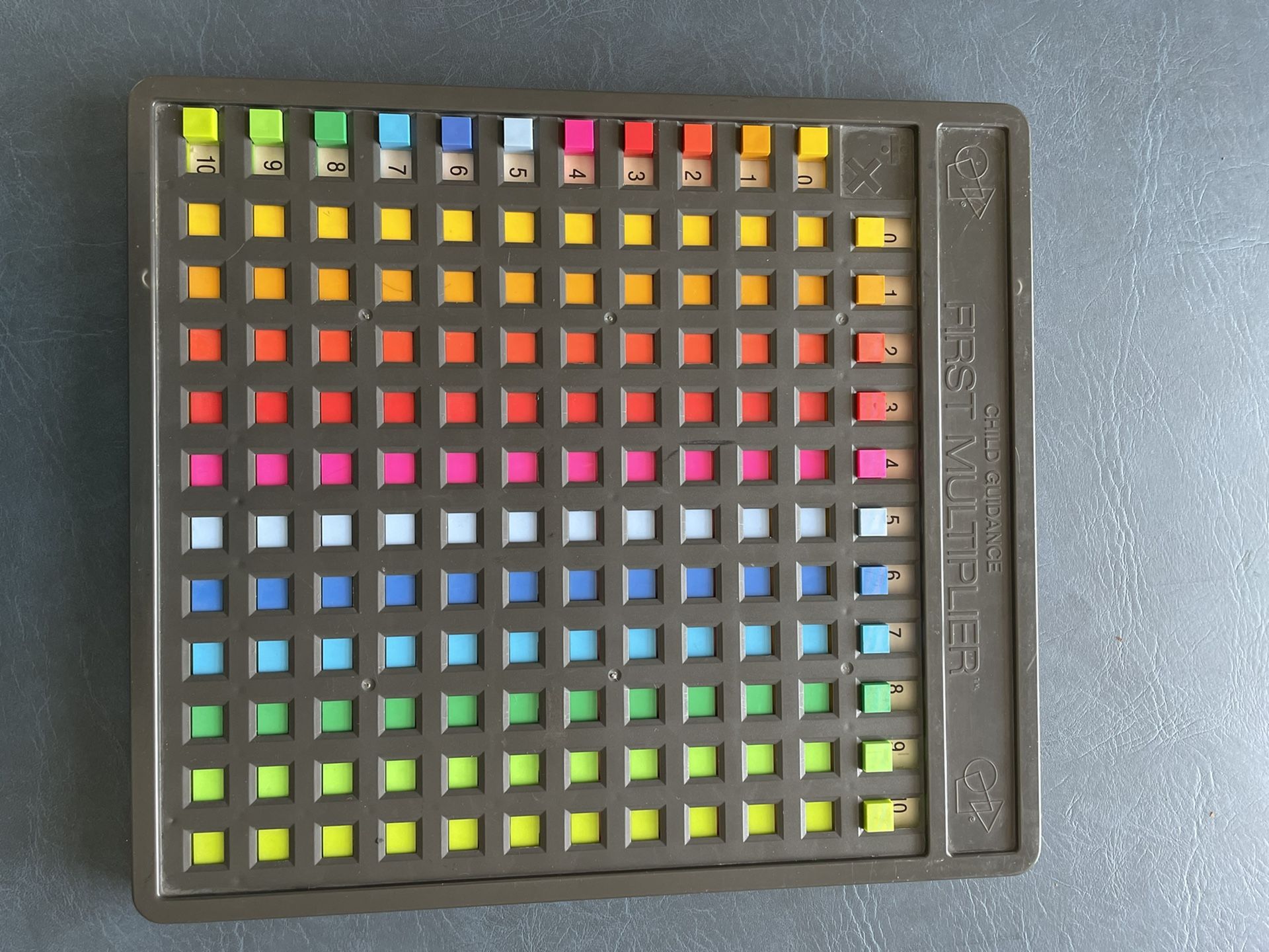 VTG 1979 Gabriel Child Guidance First Multiplier Mathematics Learning Device