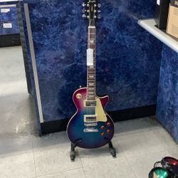 Firefly JSN Purple Blue Burst Electric Guitar