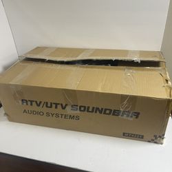 Ehaho 2.1CH Stereo UTV Sound Bar w/ Subwoofer, 26" Bluetooth ATV Speakers