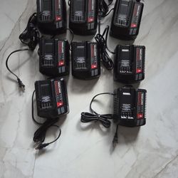 8 NEW Craftsman 20V Lithium Ion Battery Chargers