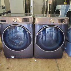 Samsung Washer & Electric Dryer ( Big Drum)