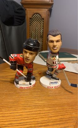 Blackhawks Bobble Heads