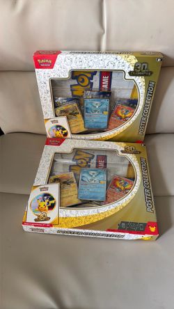 Pokémon 30th Celebration Poster Collection Box (x2)
