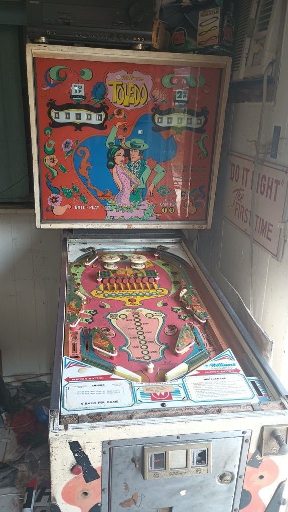 1978 Toledo Pinball