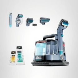 Shark StainStriker Portable Carpet Upholstery & Area Rug Cleaner, Stain & Odor Remover, Perfect for Car Interiors, Nordic Blue, PX202BRN