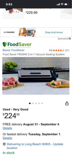 Foodsaver vacuum sealer