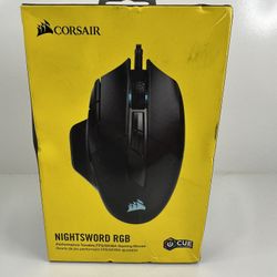 Corsair Nightsword RGB FPS/MOBA Gaming Mouse CH-(contact info removed)-NA – Black | 18,000 DPI