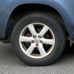 Goodyear Assurance Tires (qty 4) Plus Yokohama Spare (qty 1)