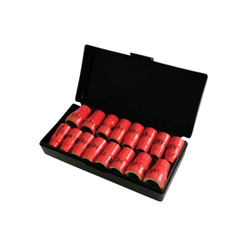 WIHA 16PC Socket Set 3/8 In. Drive - 1000V Insulated