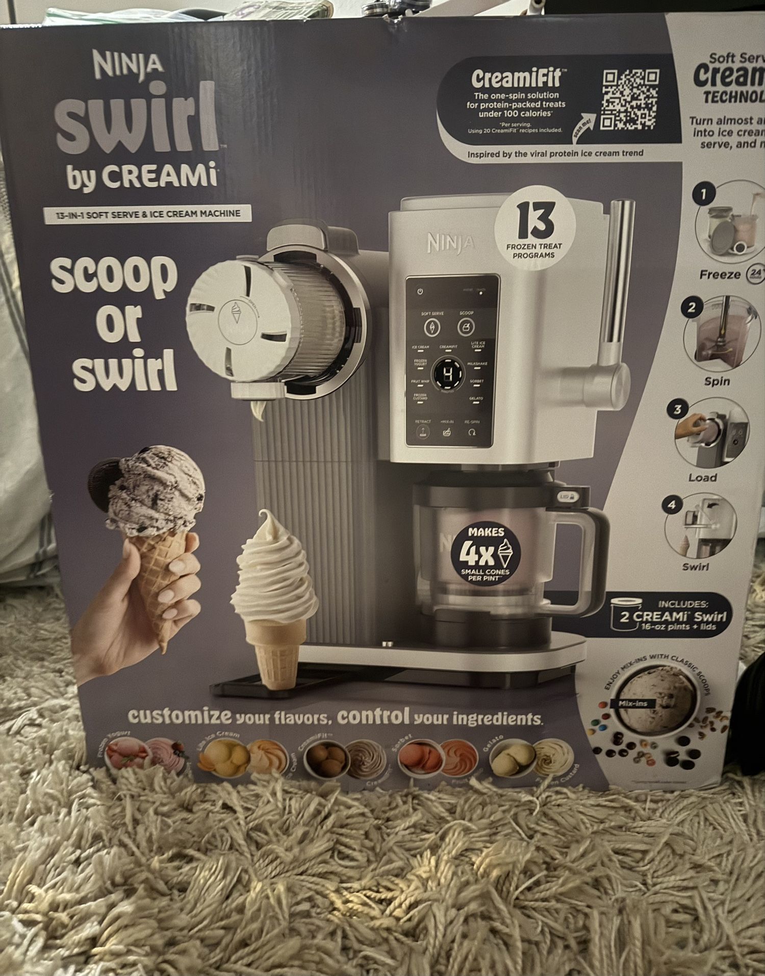 Ninja Ice Cream Maker New!!