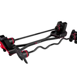 BowFlex - SelectTech 2080 Barbell with Curl Bar - Black #675