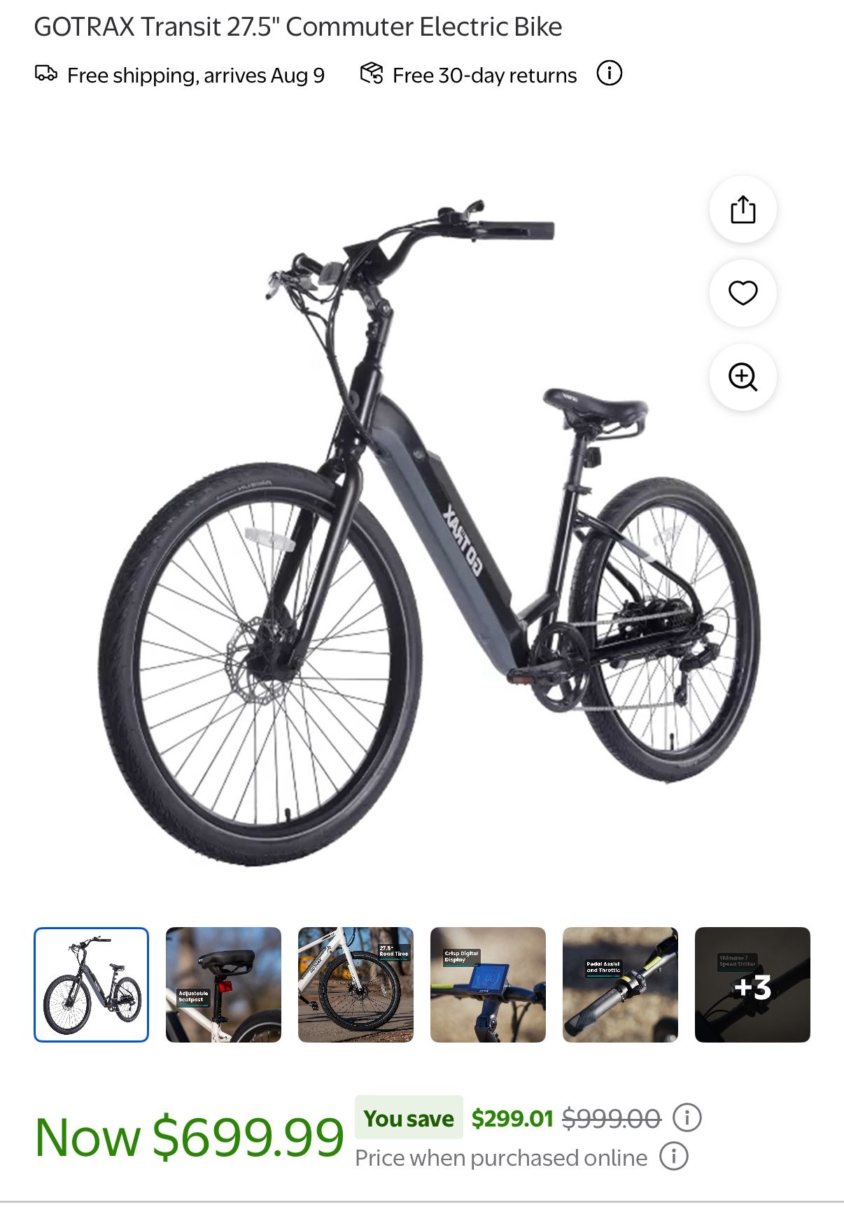 Gotrax 36v Electric Bike