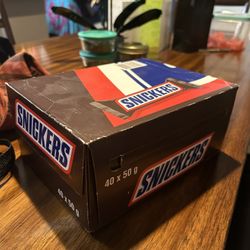 Snickers Box 40 Units